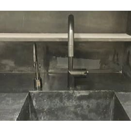 מערכת סינון מים ווטרלאבס WaterLabs Novea וברז Stickim חם וקר ללא לחץ - גרפיט