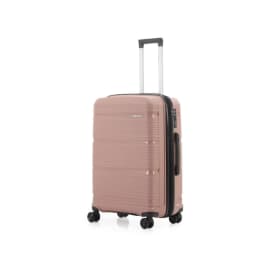 מזוודה קשיחה גדולה בלתי שבירה "30 SWISS ROYAL CALIFORNIA רוז גולד