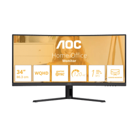 מסך מחשב קעור "34 AOC CU34B3E 4K VA