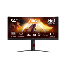 מסך מחשב גיימינג קעור "34 AOC CU34G4 4K Fast VA