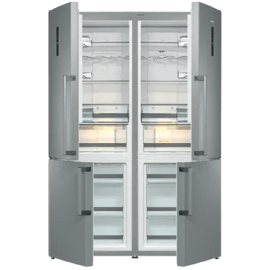 מקרר מקפיא תחתון גורנייה Gorenje HY-NRC6193SXL5 נירוסטה ימין