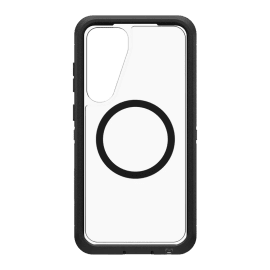כיסוי אוטרבוקס Def XT Clear Magnets ל Galaxy S25 Ultra שקוף-שחור