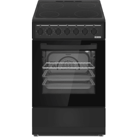 תנור משולב כיריים קרמיות 50 ס"מ לקאזה LACASA LCCC5060BL שחור
