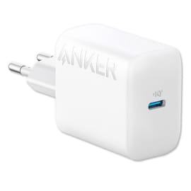 מטען קיר אנקר Anker USB-C Charger 20W לבן עם כבל