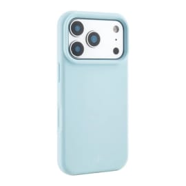 כיסוי Essentials לאייפון 17 פרו סיליקון Magsafe כחול בהיר