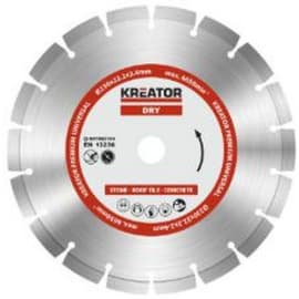 דיסק יהלום לאבן, בטון ורעפים 9" יבש Varo Kreator KRT082104