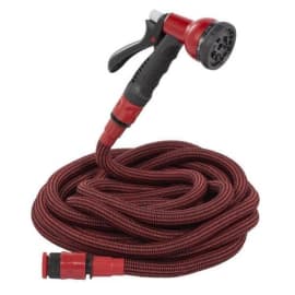 צינור השקייה גמיש 20 מטר + אקדח 8 מצבים Varo Kreator KRTGR67023