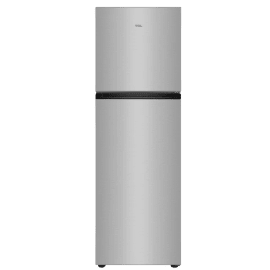 מקרר 2 דלתות מקפיא עליון TCL P321TMS כסוף