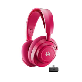 אוזניות גיימינג אלחוטיות SteelSeries Arctis Nova 7 Gen 2 ורוד (עד 50ש' עבודה)