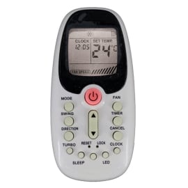 שלט אלחוטי למזגני טורנדו דגם 36UN139