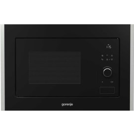 מיקרוגל בנוי 20 ליטר גורנייה Gorenje HY-BM201A4XG שחור ונירוסטה