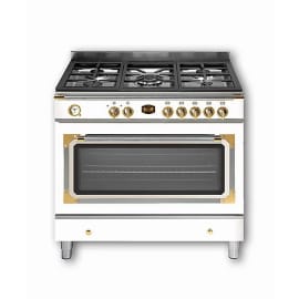 תנור משולב כיריים גז 90 ס"מ לה אימפריאל Le Imperial IM90WH לבן