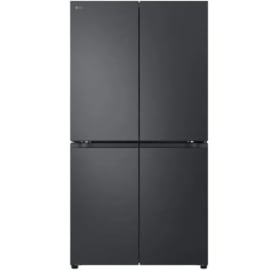 מקרר 4 דלתות LG GR929B שחור מט