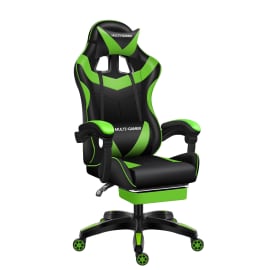 כיסא גיימינג מולטי גארדן דגם MULTI GAMER שחור ירוק