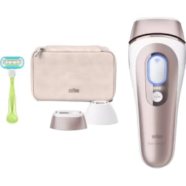 מסיר שיער בראון Braun IPL7147 לבן ורוז גולד