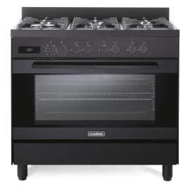 תנור משולב כיריים 90 ס"מ רוזיירס Rosieres RGM96TC1A שחור
