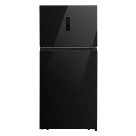 מקרר 2 דלתות מקפיא עליון ג'נרל General GE83GB זכוכית שחורה