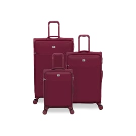סט 3 מזוודות בד 20/25/03 It Luggage Lustrous Luxe אדום