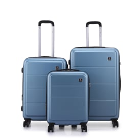 סט 3 מזוודות קשיחות 20/24/28 Swiss Voyager Milano ג'ינס