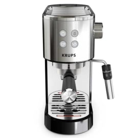 מכונת אספרסו מקצועית כולל מקציף מובנה Krups XP444C10 נירוסטה