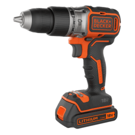 מקדחת פטיש 18V אלחוטי Black & Decker BDCHD18D1KA-QW
