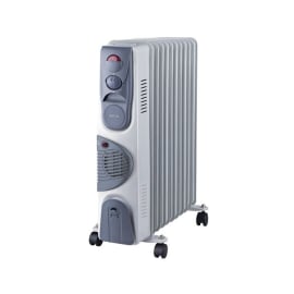 רדיאטור 11 צלעות מטריקס דגם MX-11F-3000W-WH-TURBO לבן