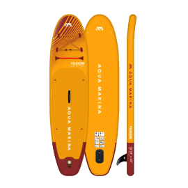 סאפ מתנפח עם משוט אקווה מרינה Aqua Marina Fusion BT-23Fup