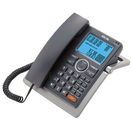 טלפון שולחני אלקום מעוצב עם שיחה מזוהה Alcom AL-5933