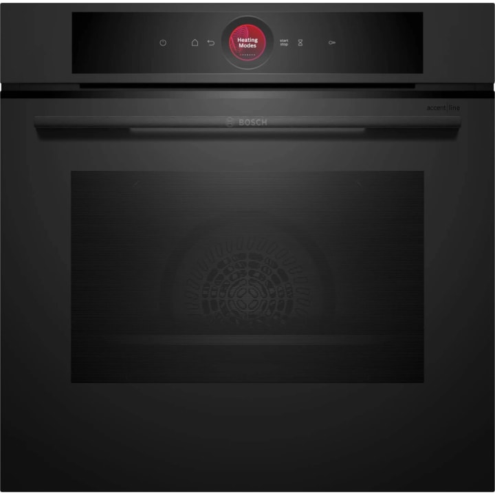 תנור בנוי פירוליטי 60 ס"מ בוש Bosch HBG974LM1 שחור מט Accent Line