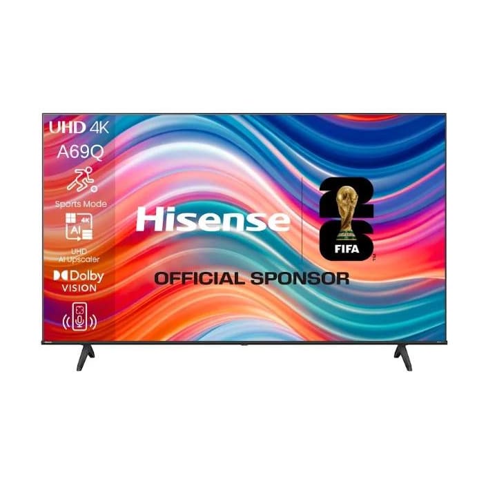 טלוויזיה חכמה "55 DLED 4K הייסנס Hisense 55A69Q