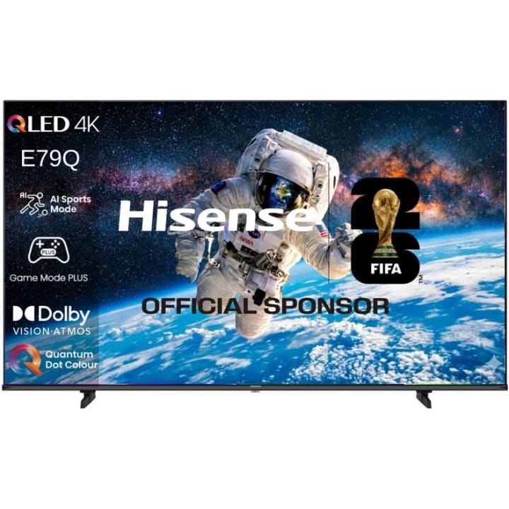 טלוויזיה חכמה "43 QLED 4K הייסנס Hisense 43E79Q
