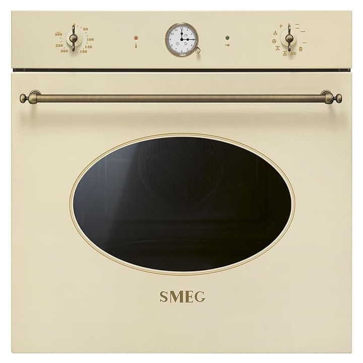 תנור בנוי פירוליטי 60 ס"מ SMEG SFP68C1TPO שמנת