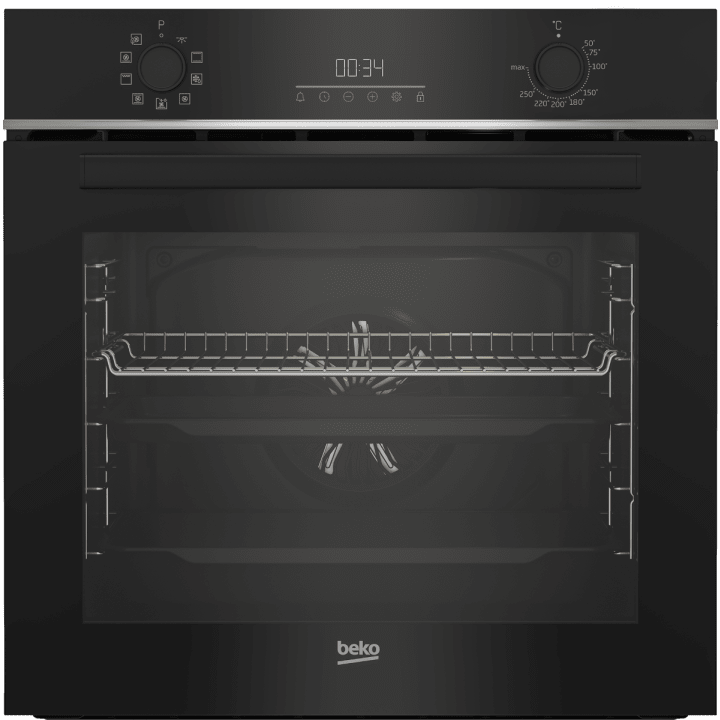 תנור בנוי 60 ס"מ Beko BBIM13300X שחור