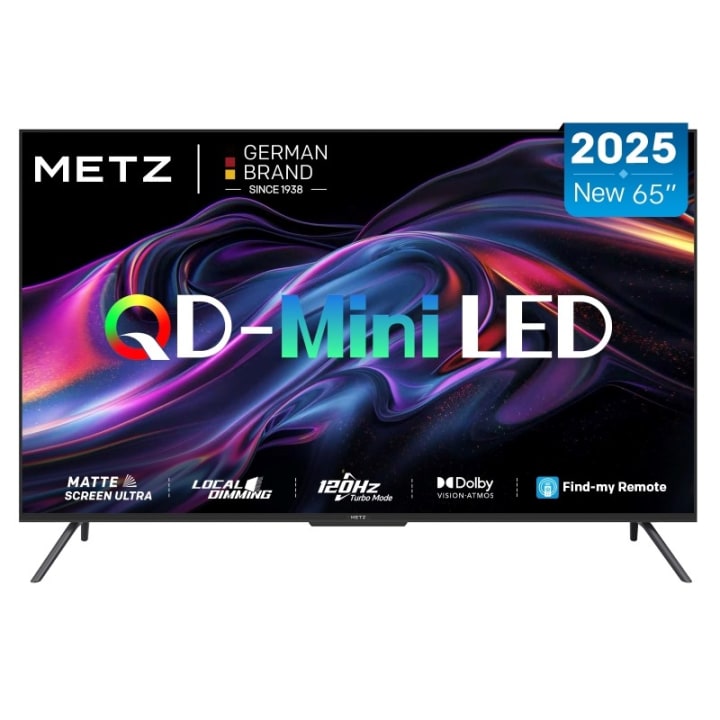 טלוויזיה חכמה "65 QLED MINI LED 4K מץ METZ 65MNF8200Z