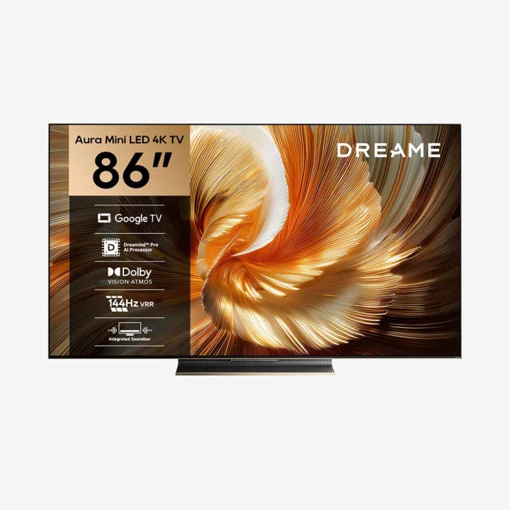 טלוויזיה חכמה "86 QLED Mini LED 4K דרימי Dreame 85S100