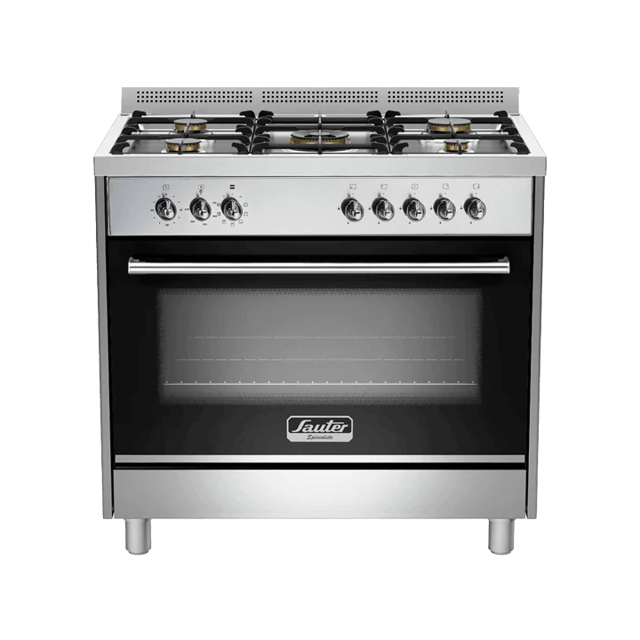 תנור משולב כיריים גז 60 ס"מ סאוטר Sauter SOC9070IX נירוסטה