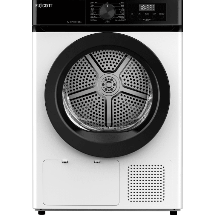 מייבש כביסה משאבת חום 10 ק"ג פוג'יקום Fujicom FJ-HP1010