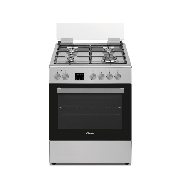 תנור משולב כיריים 60 ס"מ קנדי Candy CGE660MX-ISR נירוסטה