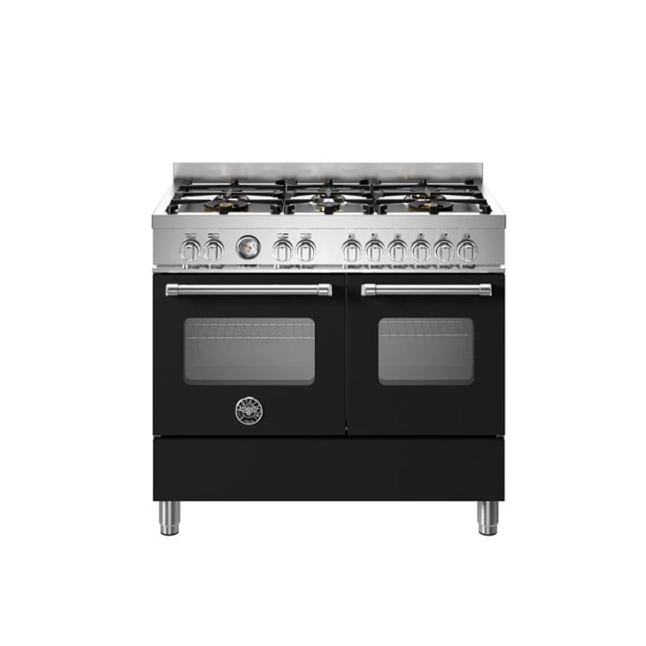 תנור דו-תאי משולב כיריים 100 ס"מ ברטזוני Bertazzoni MAS106L2EXT נירוסטה