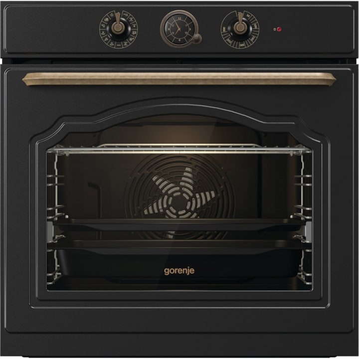 תנור בנוי 60 ס"מ גורנייה Gorenje BOS67372CLB שחור