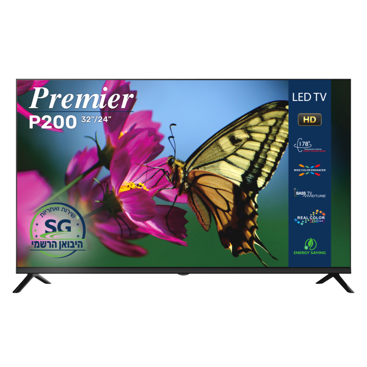 טלוויזיה "LED HD READY 24 פרימייר דגם 24P200