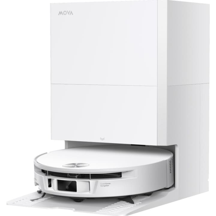 שואב אבק רובוטי שוטף MOVA S70 ROLLER לבן