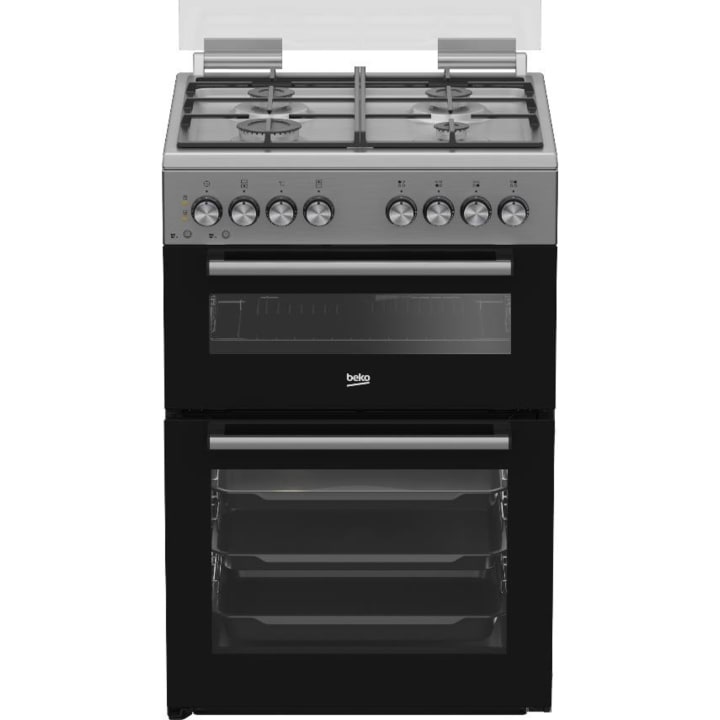 תנור משולב דו-תאי 60 ס"מ BEKO KDFM6216BX שחור