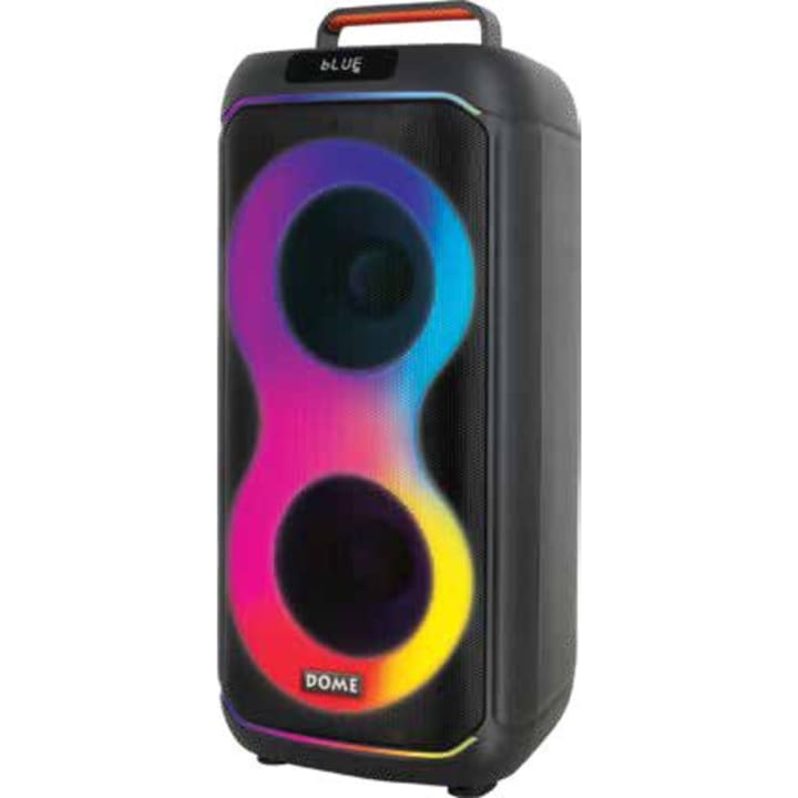בידורית בלוטוס ניידת DOME BOOMIX-62 שחור כולל זוג מיקרופונים אלחוטיים