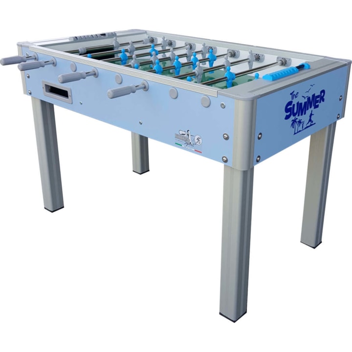 שולחן כדורגל מקצועי Roberto Sport College Summer Free תכלת