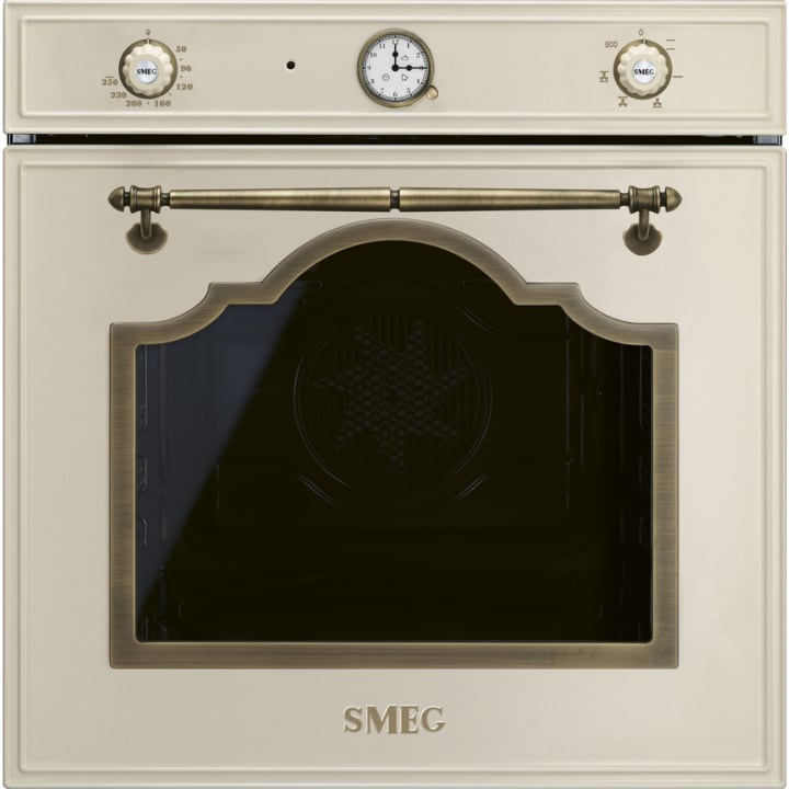 תנור בנוי 60 ס"מ SMEG SF67C1PO קרם