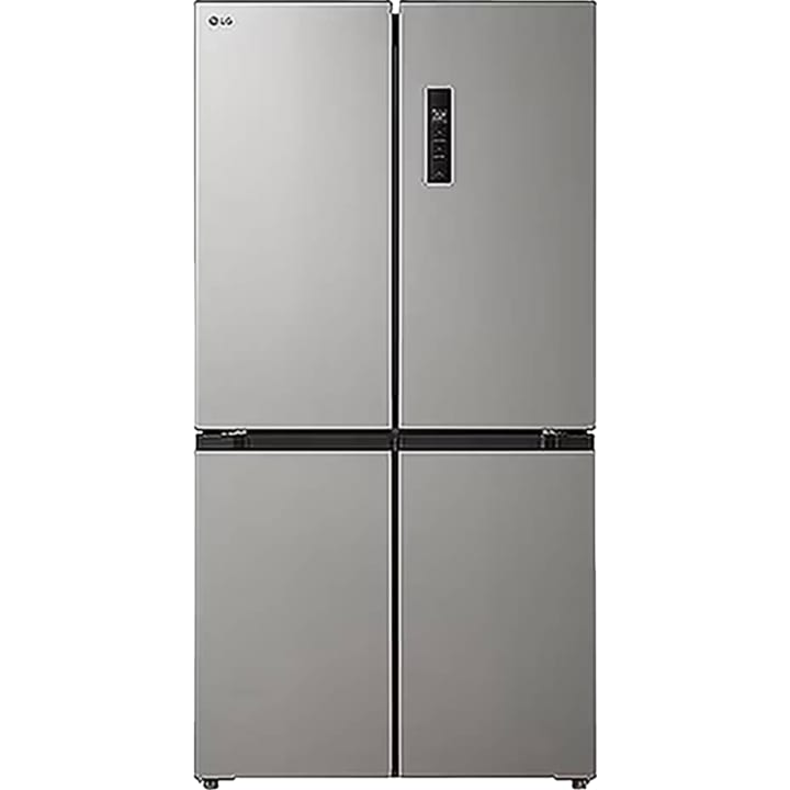 מקרר 4 דלתות מקפיא תחתון LG GR-B470BE נירוסטה