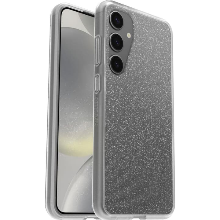 כיסוי אוטרבוקס React ל Galaxy S24+ שקוף נצנצים
