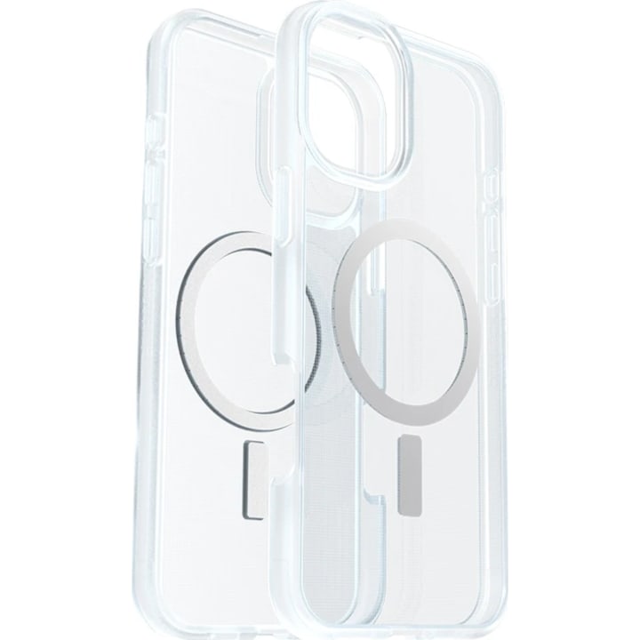 כיסוי אוטרבוקס React MAGSAFE לאייפון 16+ שקוף