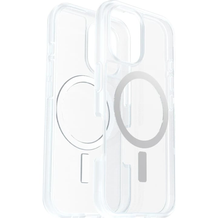 כיסוי אוטרבוקס React MAGSAFE לאייפון 16 שקוף